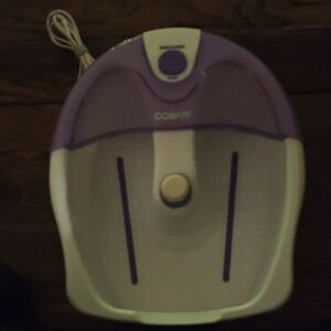 Conair Purple and White Foot Spa